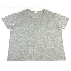 The Reset R Label Women’s Everyday Knit Tee Heather Grey